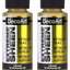 DecoArt 2 Ounce, 24K Gold Extreme Sheen Paint, 1 (Two Pack)