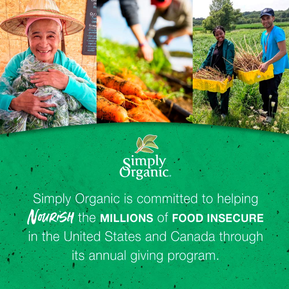 Simply Organic Sloppy Joe, Certified Organic, Kosher, Chili Mixes