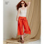 Simplicity S8134 Easy-to-Sew Women's Pants, Culottes & Shorts Sewing Pattern, Sizes 6-14