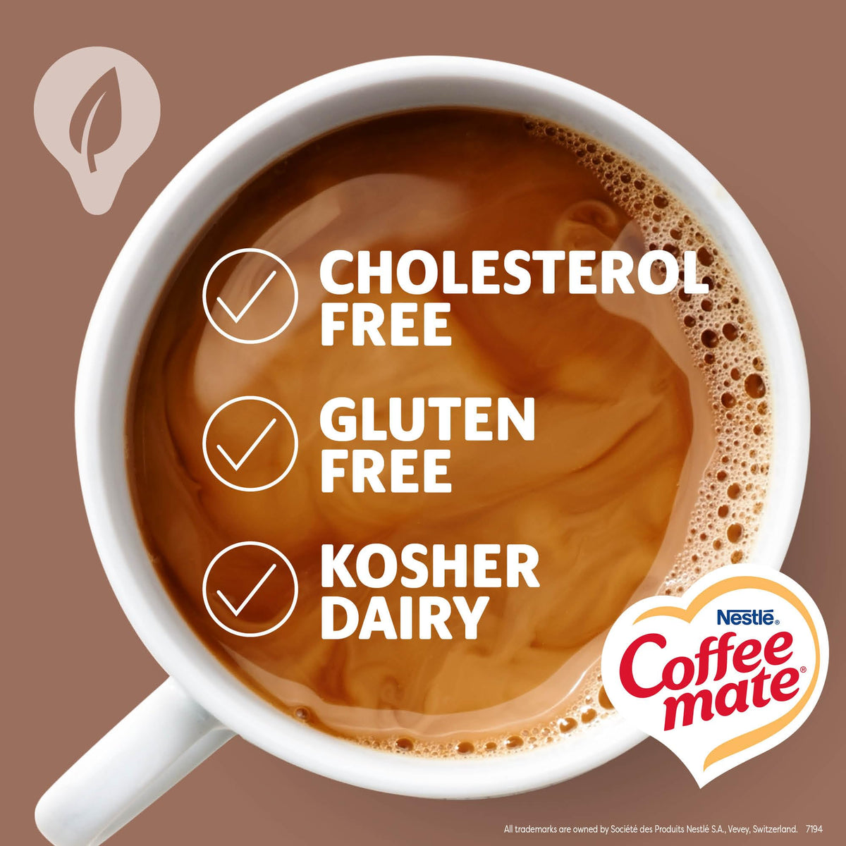 Coffee-mate 35110BX Original Creamer, 0.375oz, 50/Box