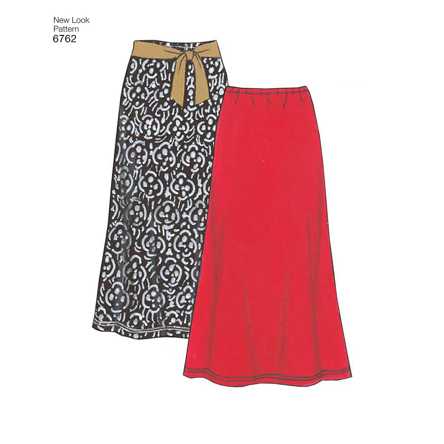 New Look N6762 Easy-to-Sew Women's Tops, Pants & Skirts Sewing Pattern, Sizes XS-XL