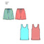 Simplicity S1563 Family Pajama Sewing Pattern, Teens', Men's & Women's Sleepwear, Sizes XS-XL