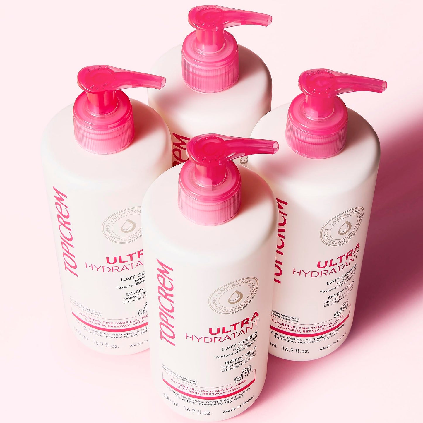 Topicrem ultra-moisturising body milk, 500 ml