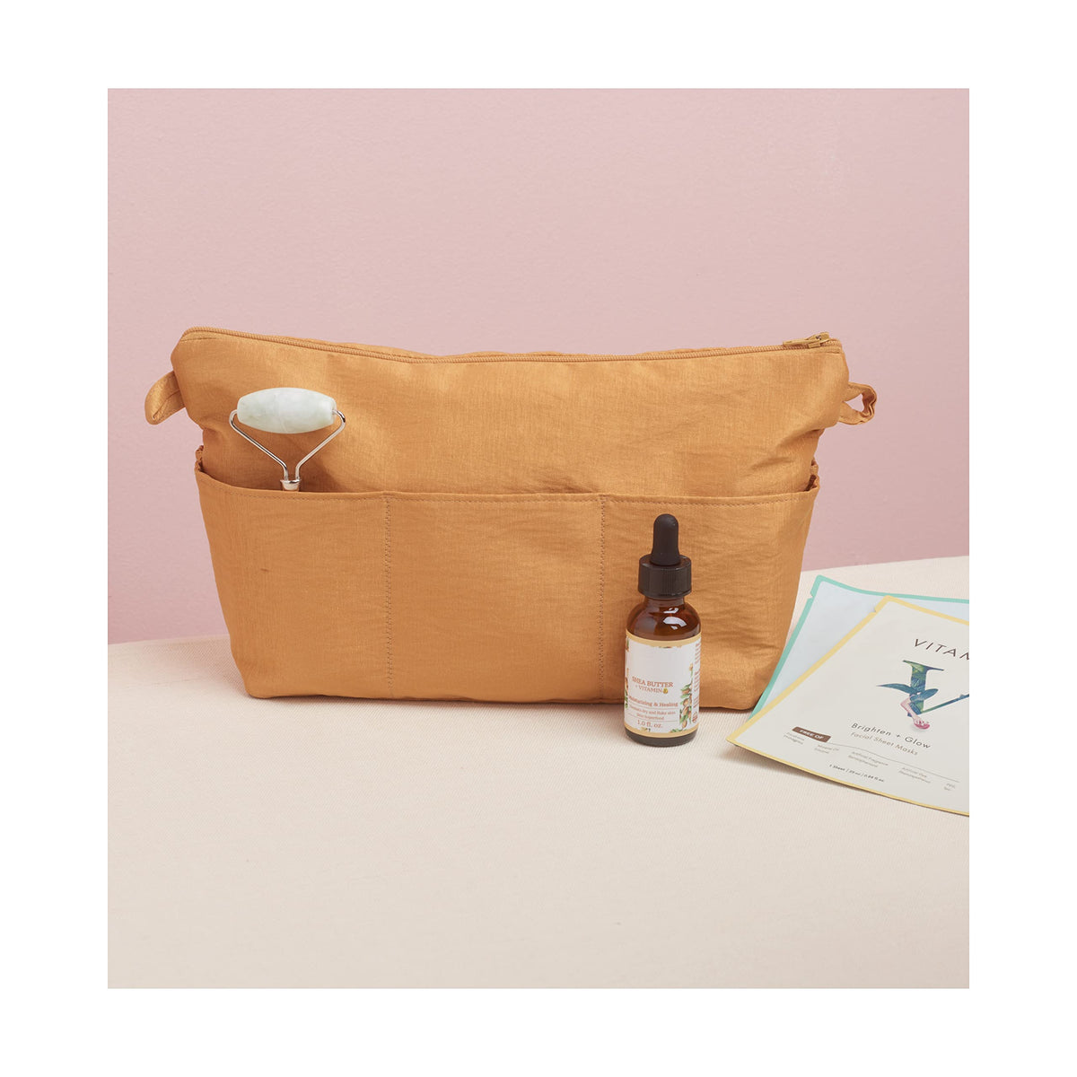 Simplicity S9563 Slouch Bag & Cosmetic Case Sewing Pattern, Purse Organizer Insert, One Size