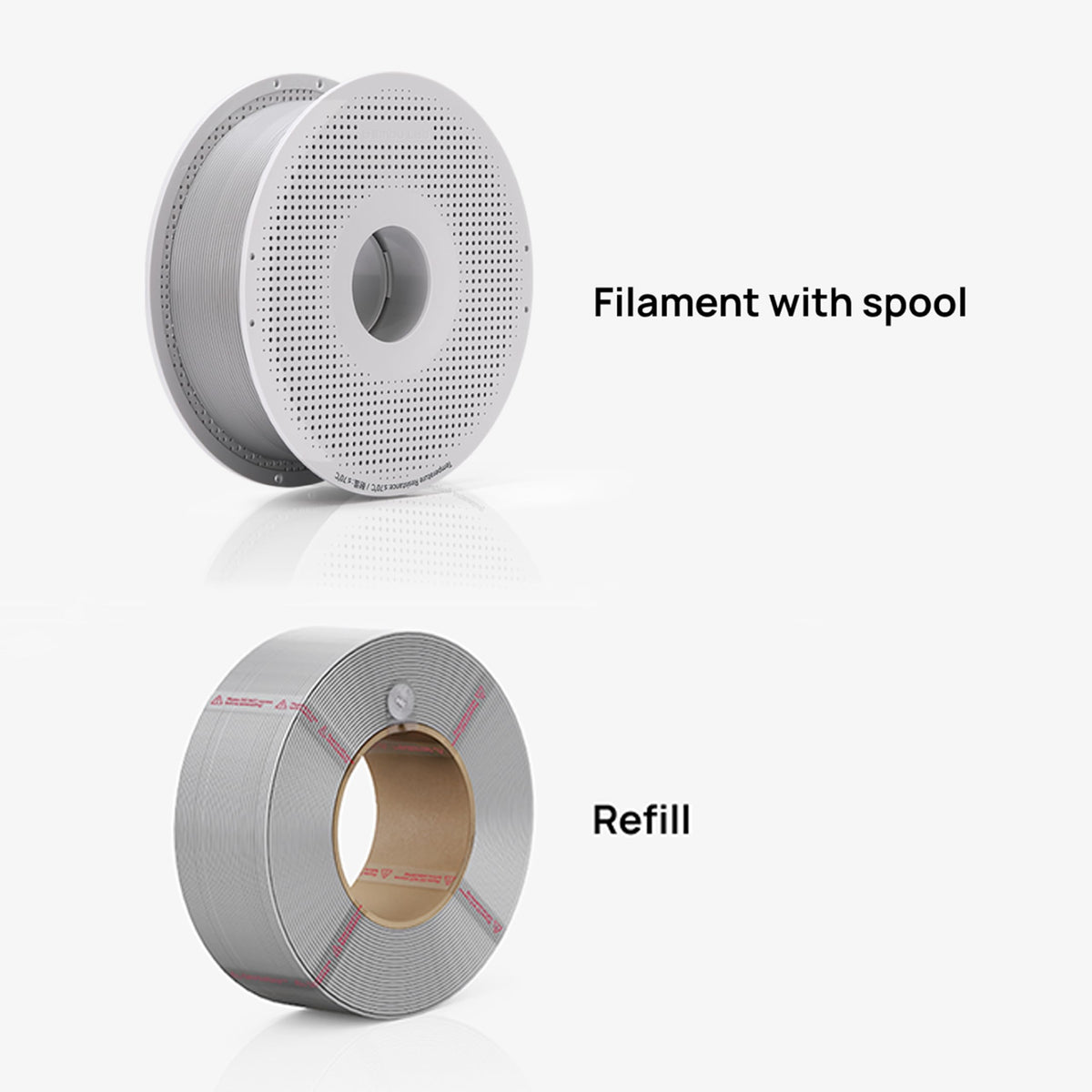 Bambu Lab PLA Pure Filament 1.75mm 1kg Refill