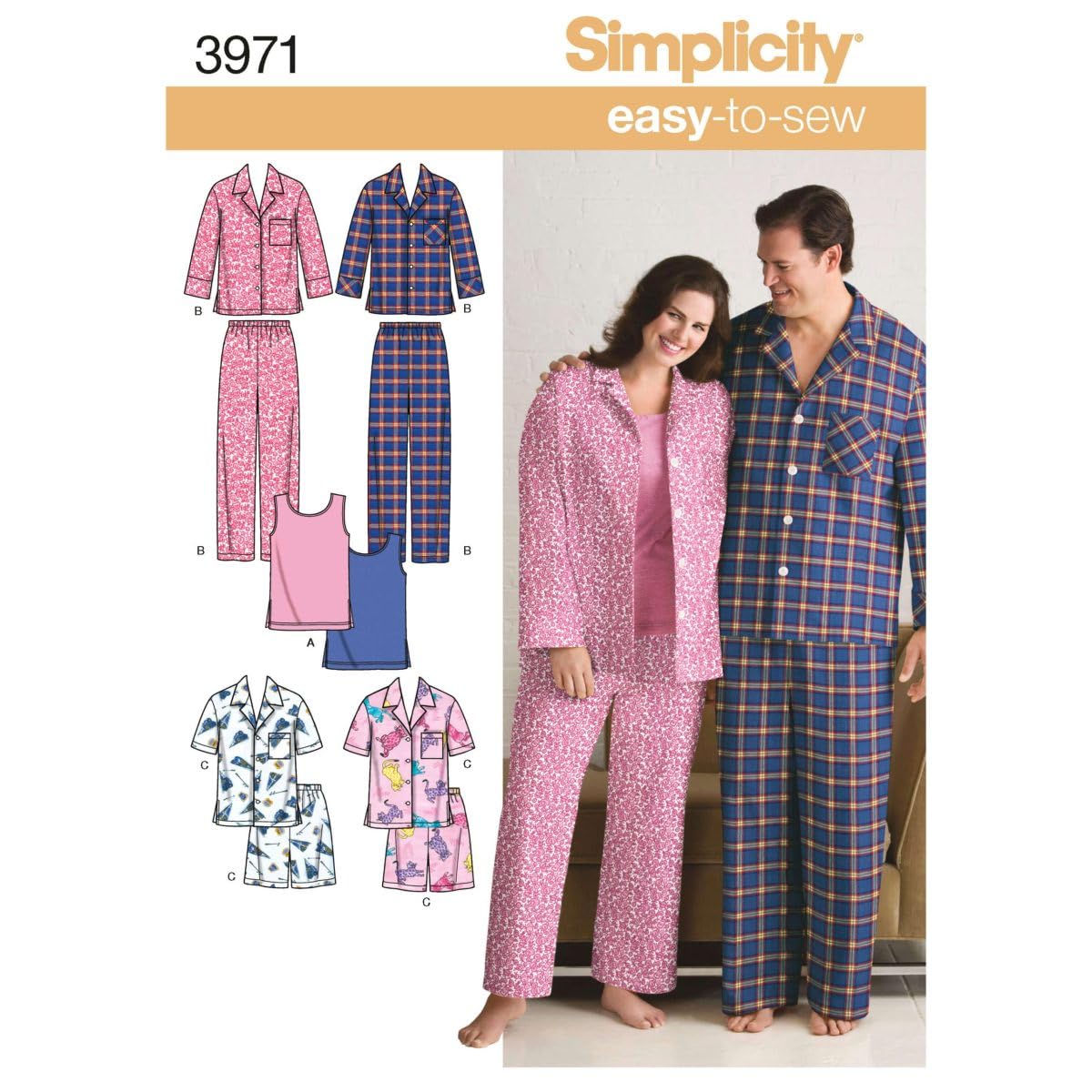 SIMPLICITY-PJS-MNWOMN-SMTOLG-S3971-1PACK