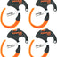 Cable Cuff PRO (4 Pack: 4x Medium 2 Inch Diameter) Adjustable, Reusable, Cable Tie Replacements for Extension Cords or Electronics