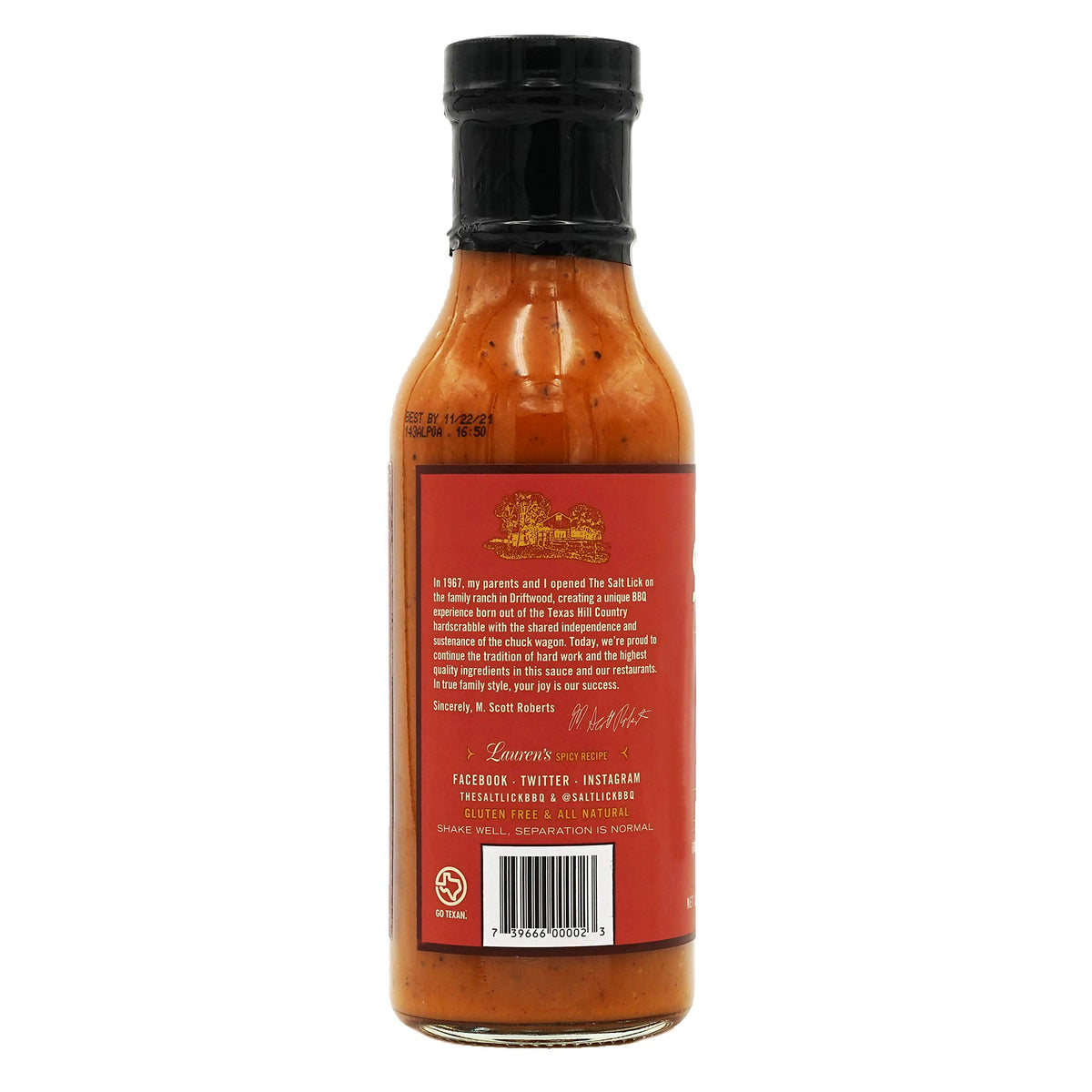 The Salt Lick BBQ Sauce