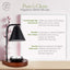 Candle Warmer Lamp with Timer, Dimmable Candle Warmer Lamp for Jar Candles, Electric Candle Warmer Auto Shutoff, Candle Warmer Lamp with 2 Bulbs for Scented Candles - Includes Free Wax Melt Dish