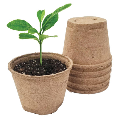 Jiffy Seed Starting 5" Biodegradable Peat Pots