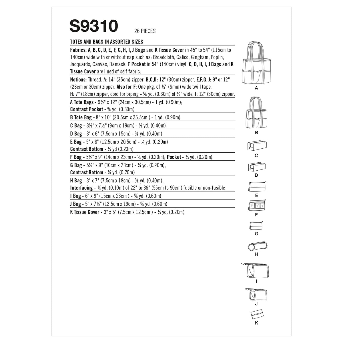 Simplicity Sewing Pattern