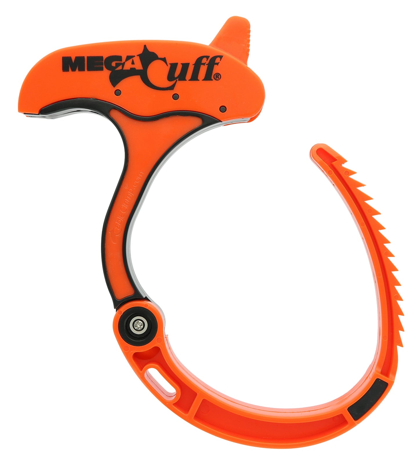 Cable Cuff Mega Cuff - Single Extra Large Reusable Serrated Cable Organizer - 6 Inches