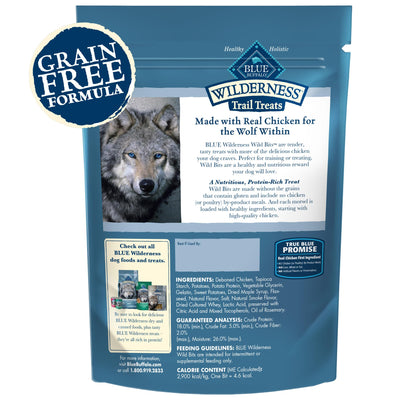 Blue Buffalo Wilderness Bits Bag Dog
