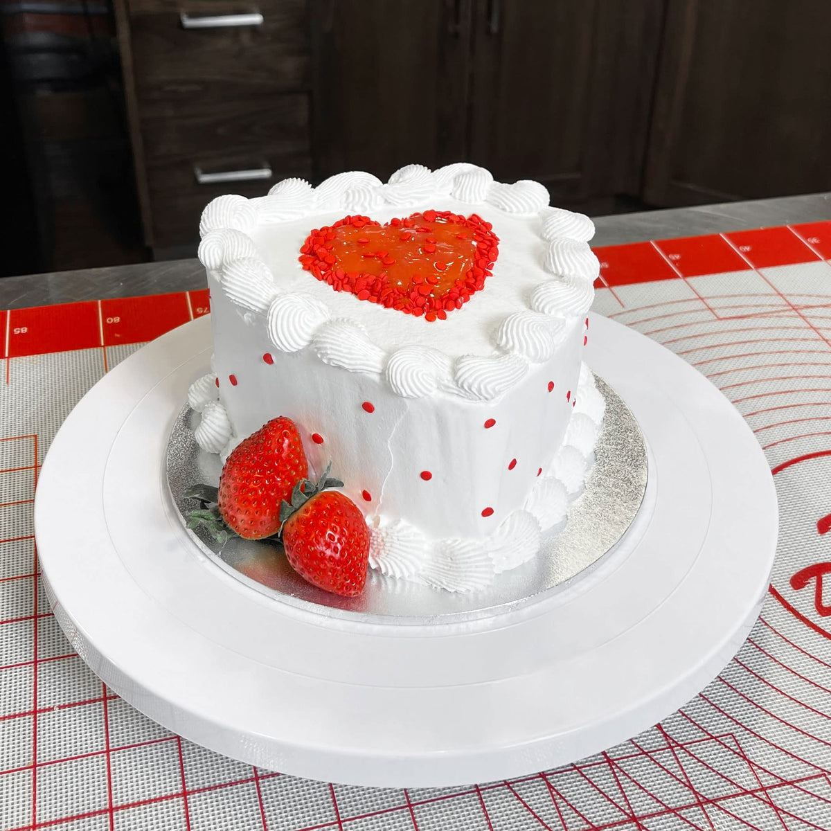 Fat Daddio's Anodized Aluminum Heart Cake Pans
