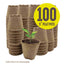 Jiffy Seed Starting 5" Biodegradable Peat Pots