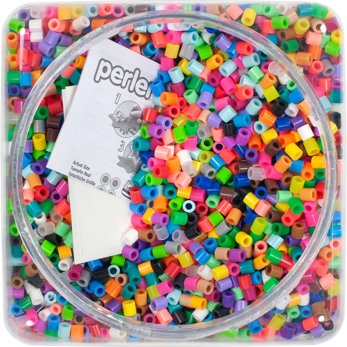 Perler Beads Assorted Multicolor Fuse
