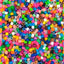 Perler Beads Assorted Multicolor Fuse