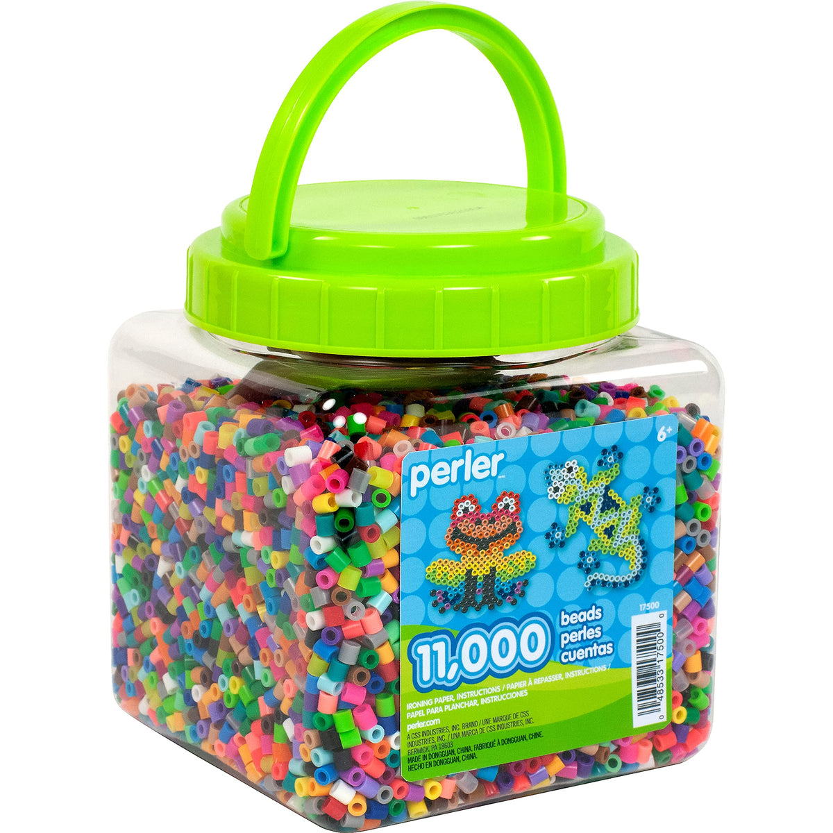 Perler Beads Assorted Multicolor Fuse