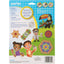 Perler Beads Large Square Pegboards for Kids Crafts, 4 pcs
